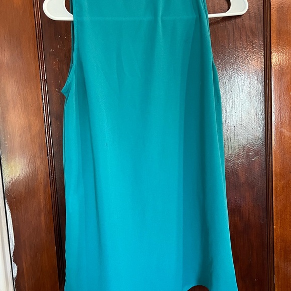 Zink London Turquoise Sleeveless Blouse - Picture 4 of 4
